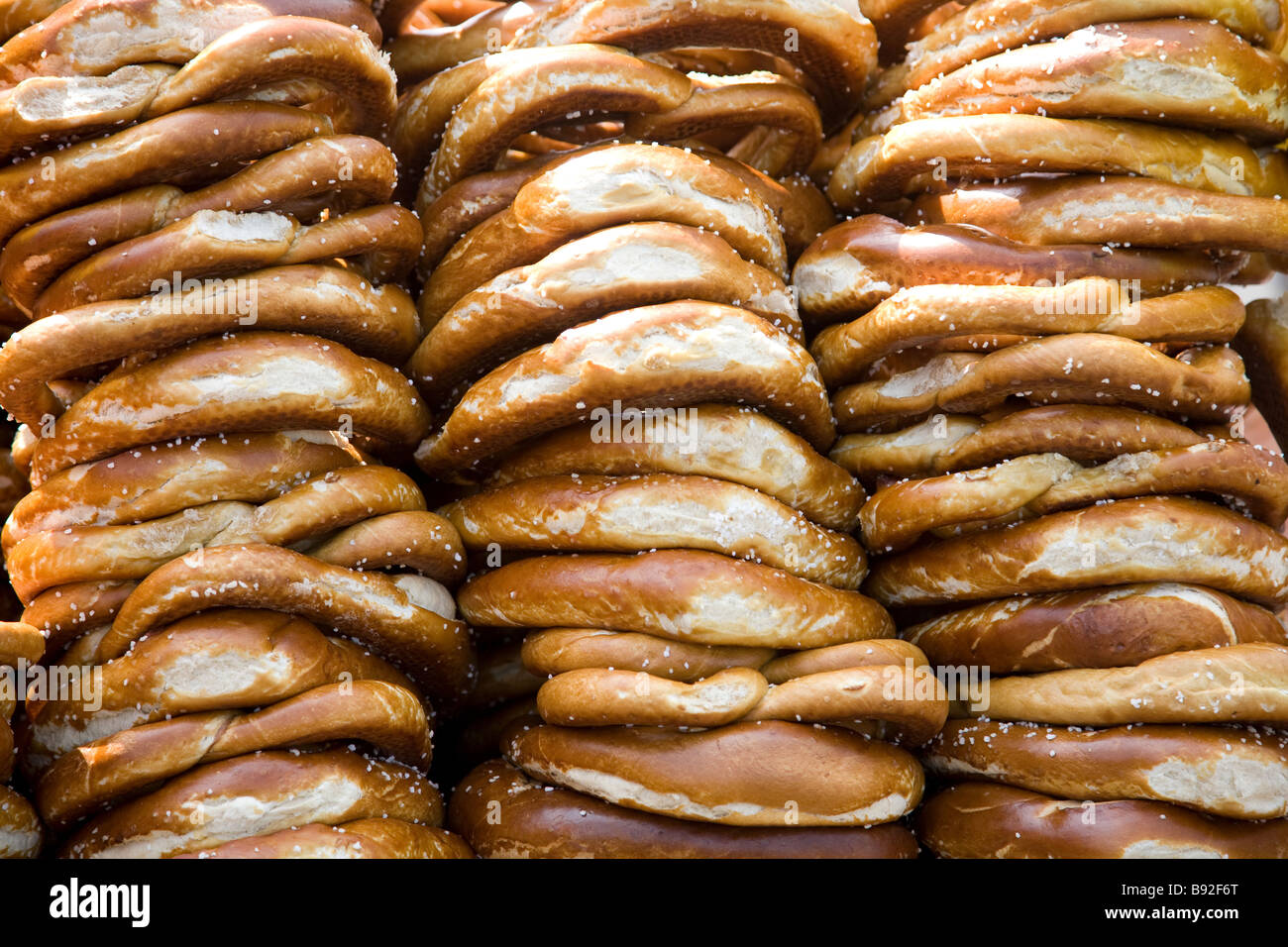 Bocconcini di pane a Berlino Germania Foto Stock