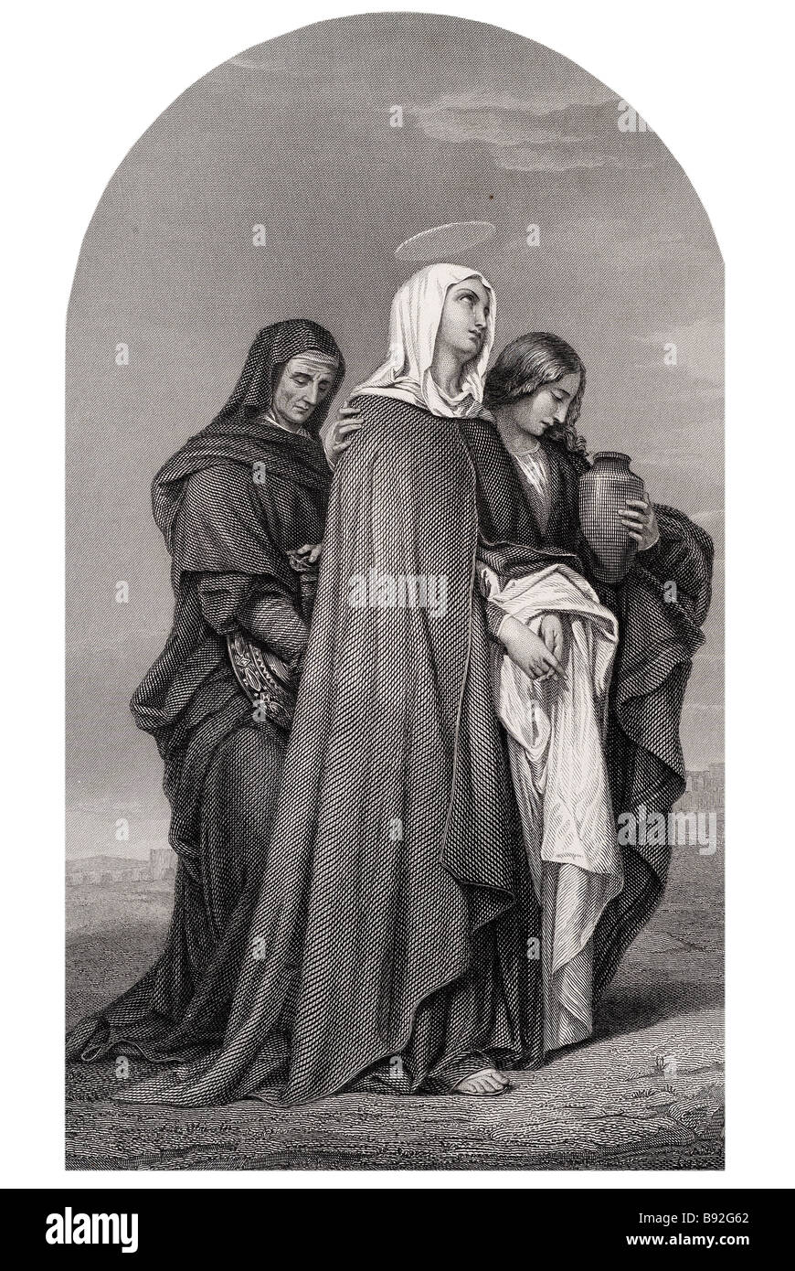 Le donne sante Signore Salvatore Gesù Cristo Foto Stock