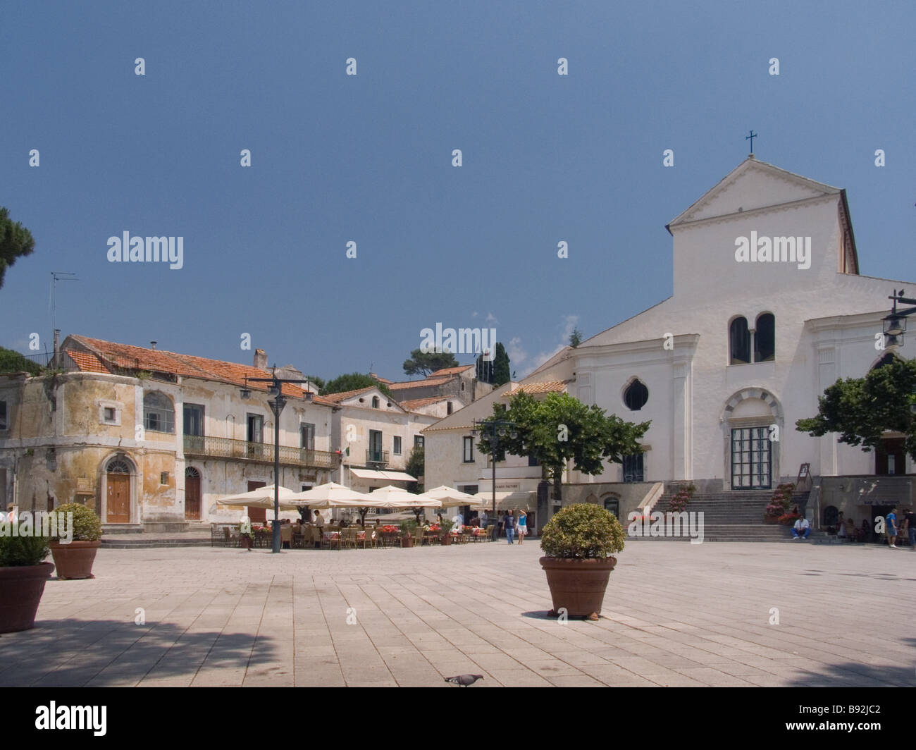 Ravello la chiesa di costa di Amalfi, Campania, Italia, Europa, Sito del Patrimonio Mondiale Foto Stock