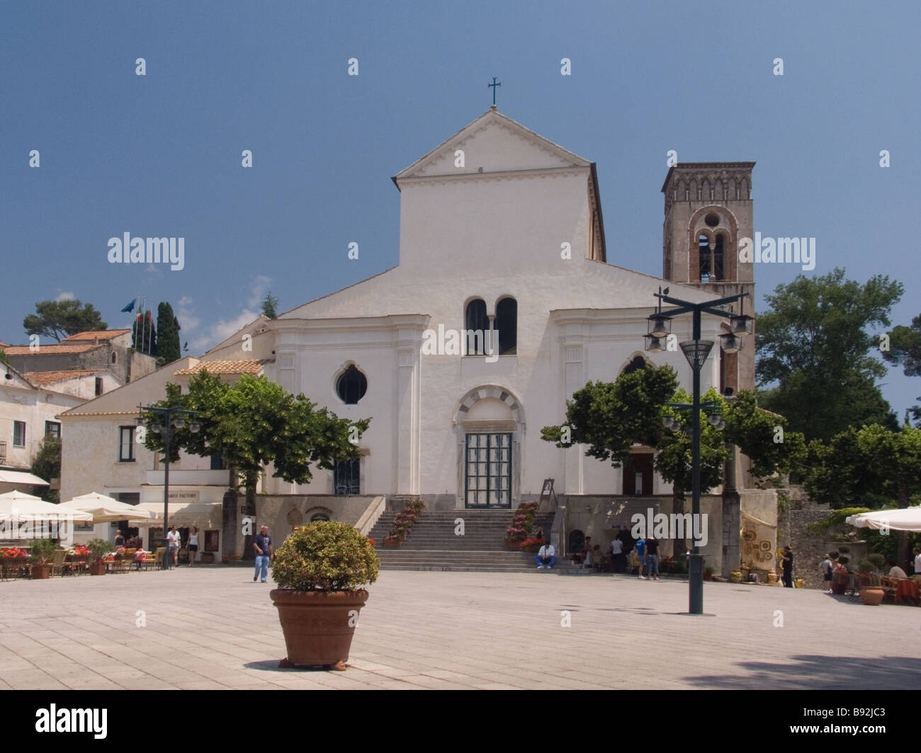 Ravello la chiesa di costa di Amalfi, Campania, Italia, Europa, Sito del Patrimonio Mondiale Foto Stock