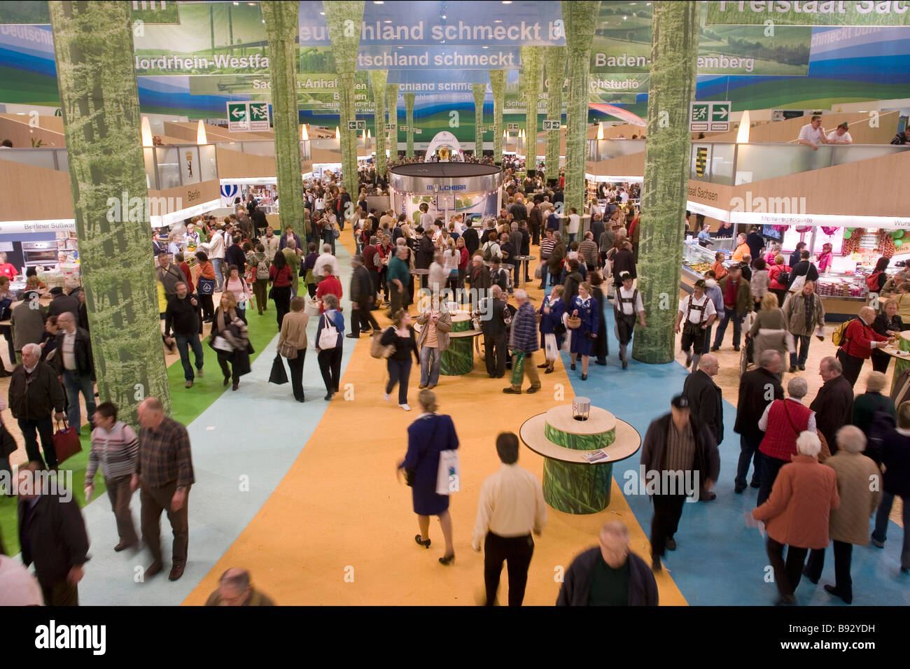 EU DE DEU Germania capitale Berlino la International Green Week Berlin 2008 International alla Settimana verde di Berlino mostra 2008 Foto Stock
