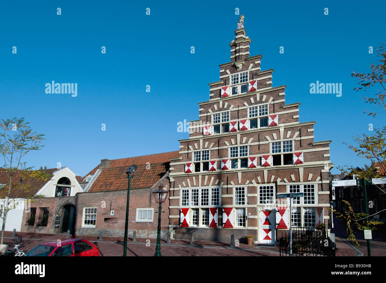 Leiden Paesi Bassi Olanda stads Timmerwerf Foto Stock