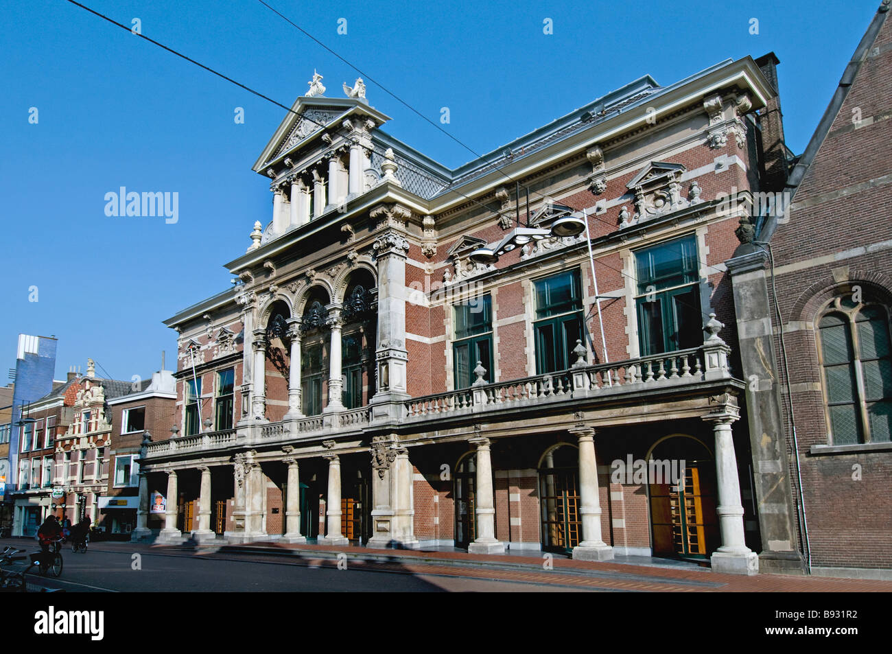 Leiden Paesi Bassi Olanda Stadsgehoorzaal Playhouse Theatre Foto Stock