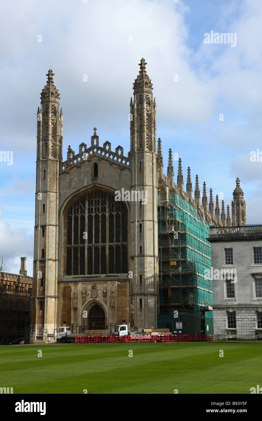 Cambridge University Cappella, Inghilterra Foto Stock