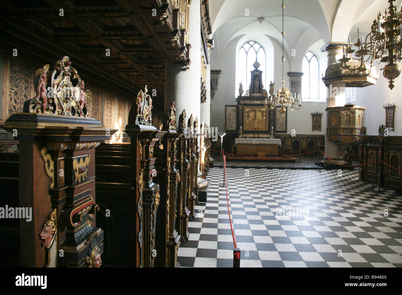 Il Castello di Kronborg, Elsinore. La Danimarca. L'Europa. Foto Stock