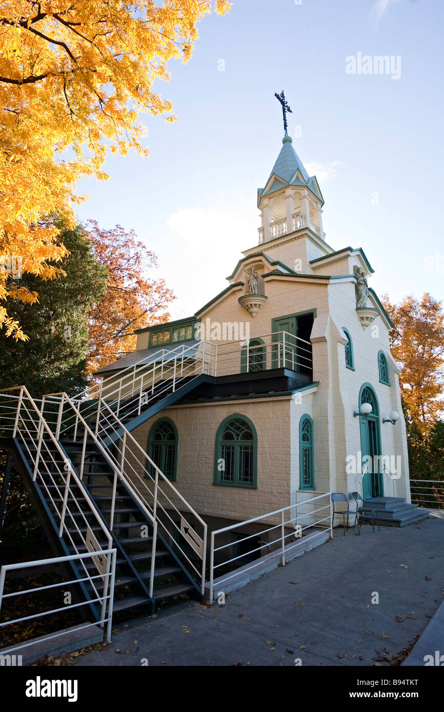 La cappella del fratello André. Il Quebec Montreal Canada. Foto Stock