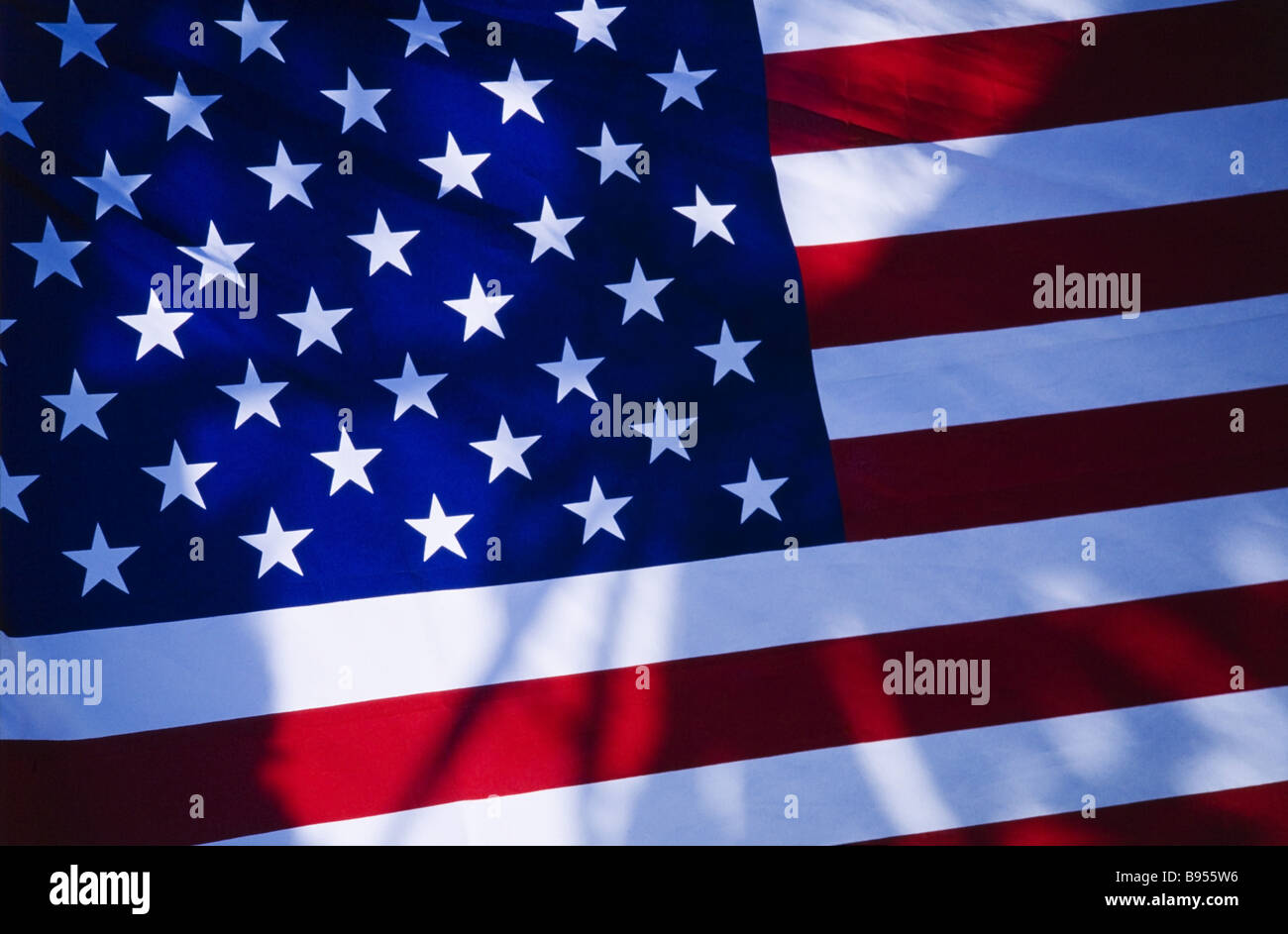 Bandiera americana Foto Stock
