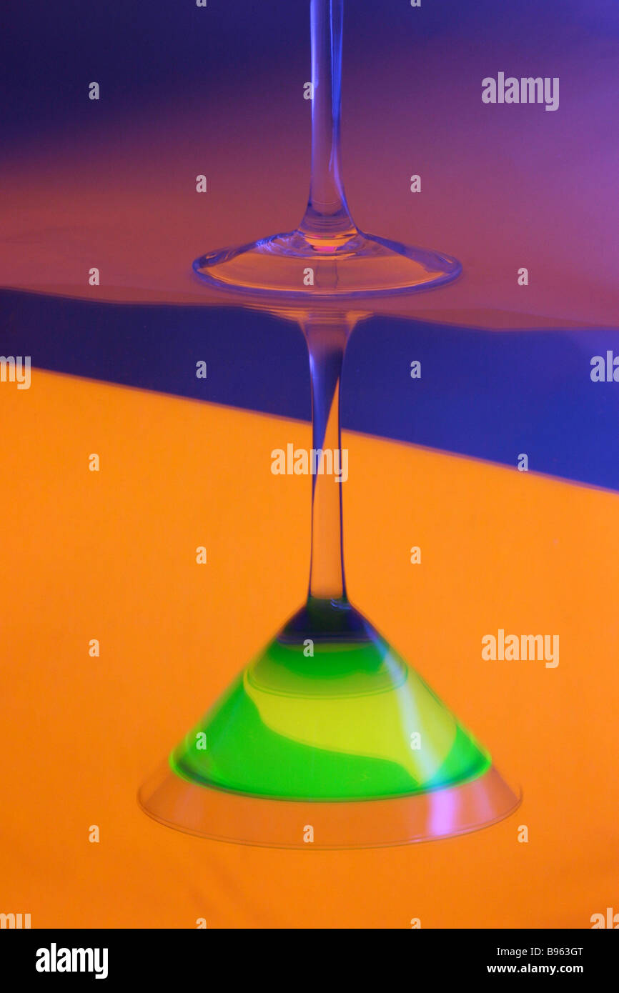Ultra Violet cocktail Foto Stock