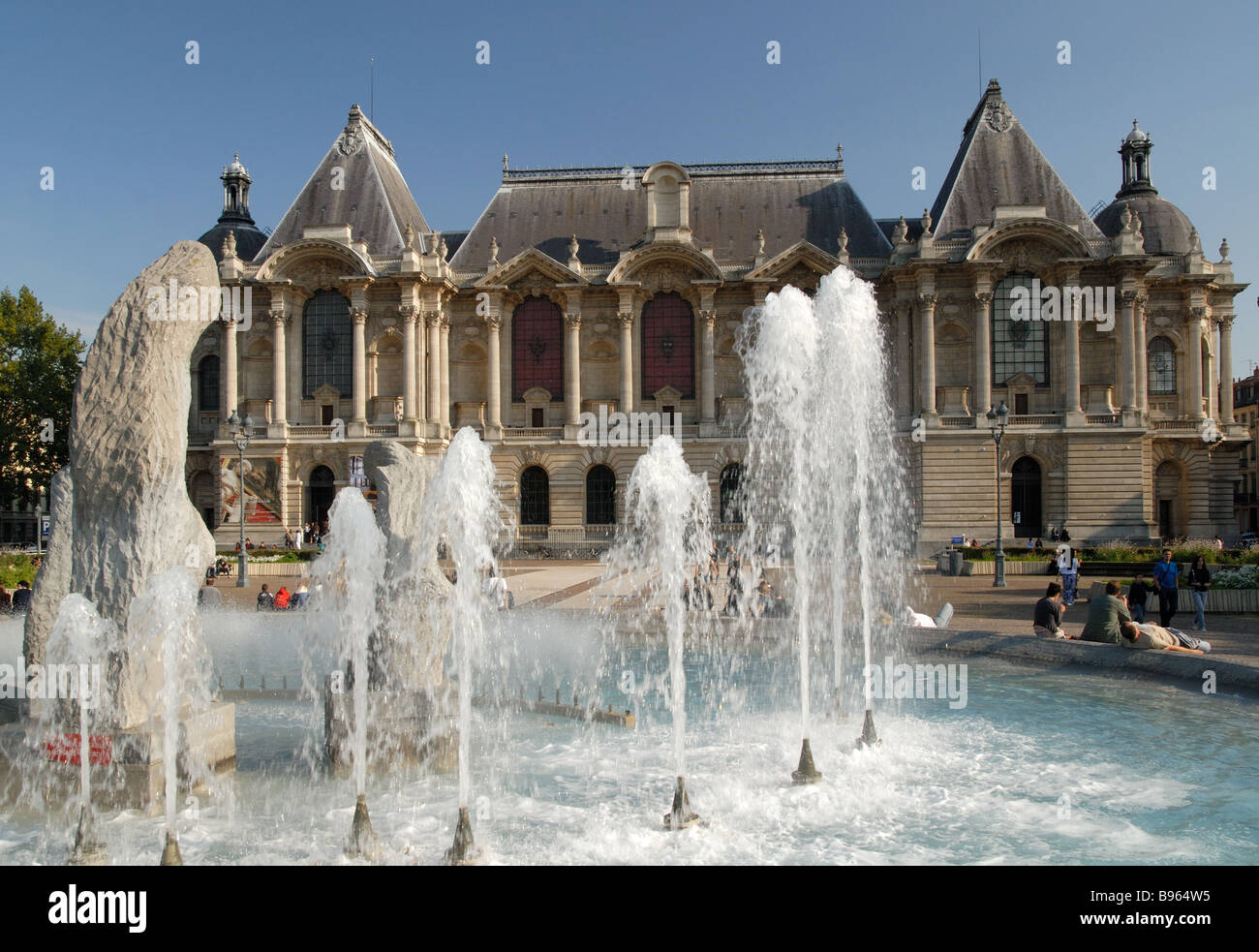 Le Palais des Beaux Arts, Lille, Francia Foto Stock