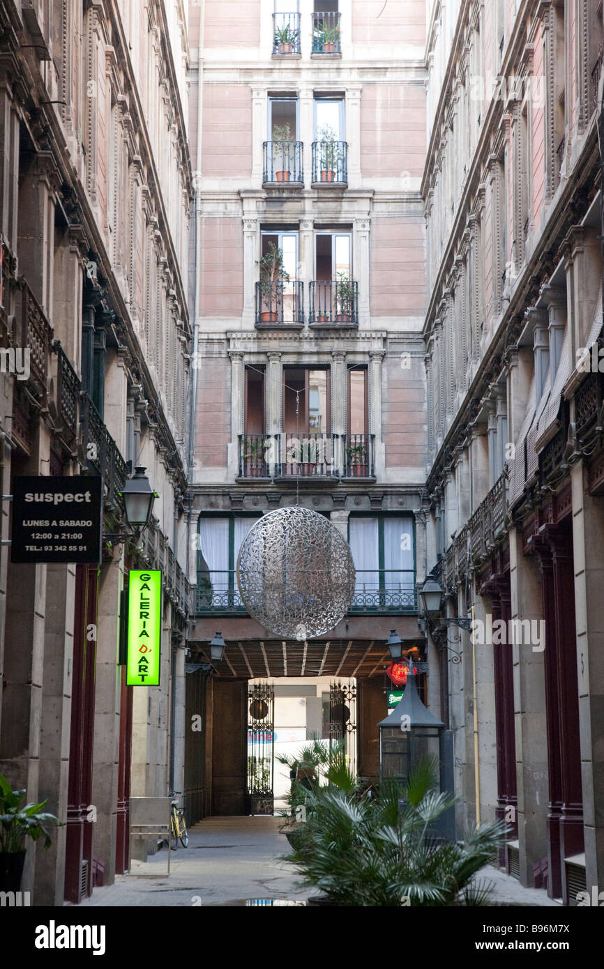 Barri Gotic, Barcellona, Spagna Foto Stock