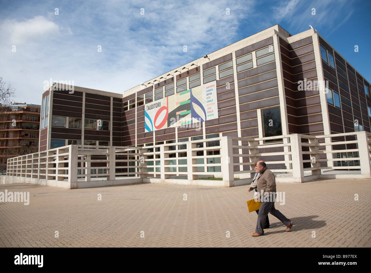 Auditori de Barcelona Spagna Foto Stock