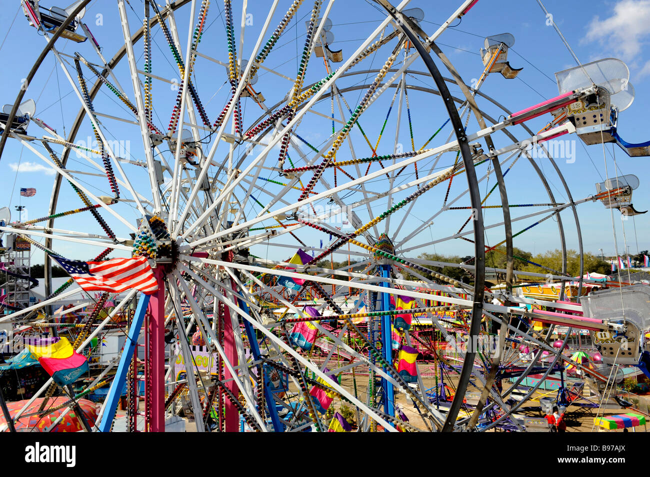 A metà strada a Florida State Fairgrounds Tampa Foto Stock