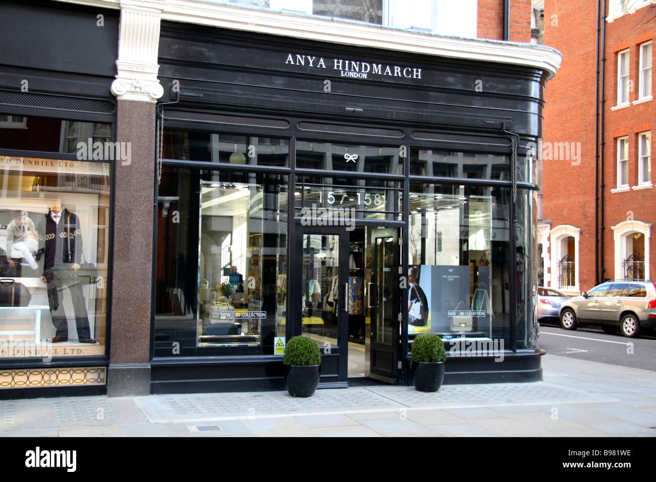 Il Anya Hindmarsh fashion store su Sloane Street, Londra. Marzo 2009 Foto Stock