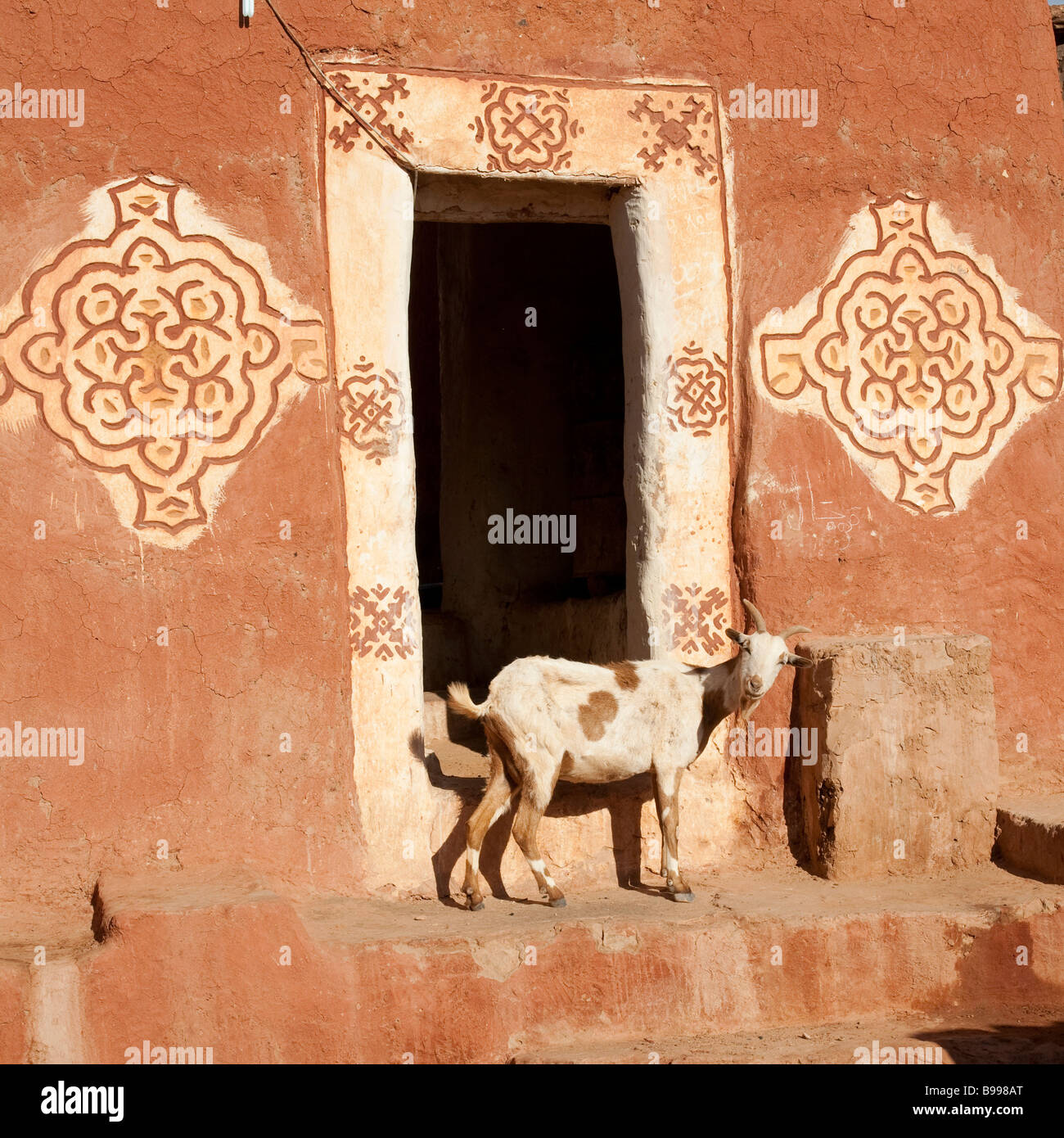 Africa occidentale Mauritania estremo sud-orientale Oualata città deserto Foto Stock