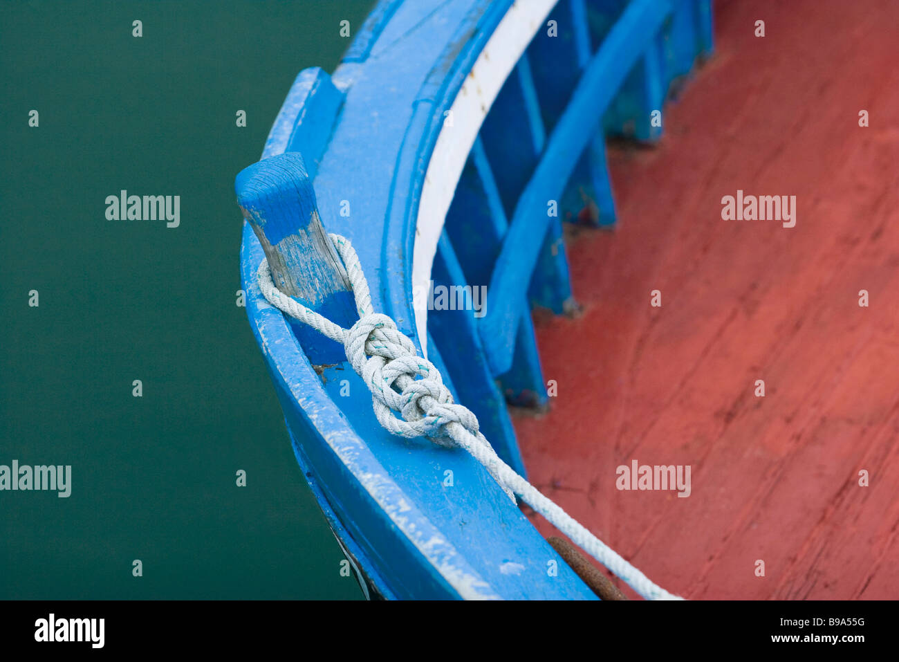 I posti barca si, close-up Foto Stock