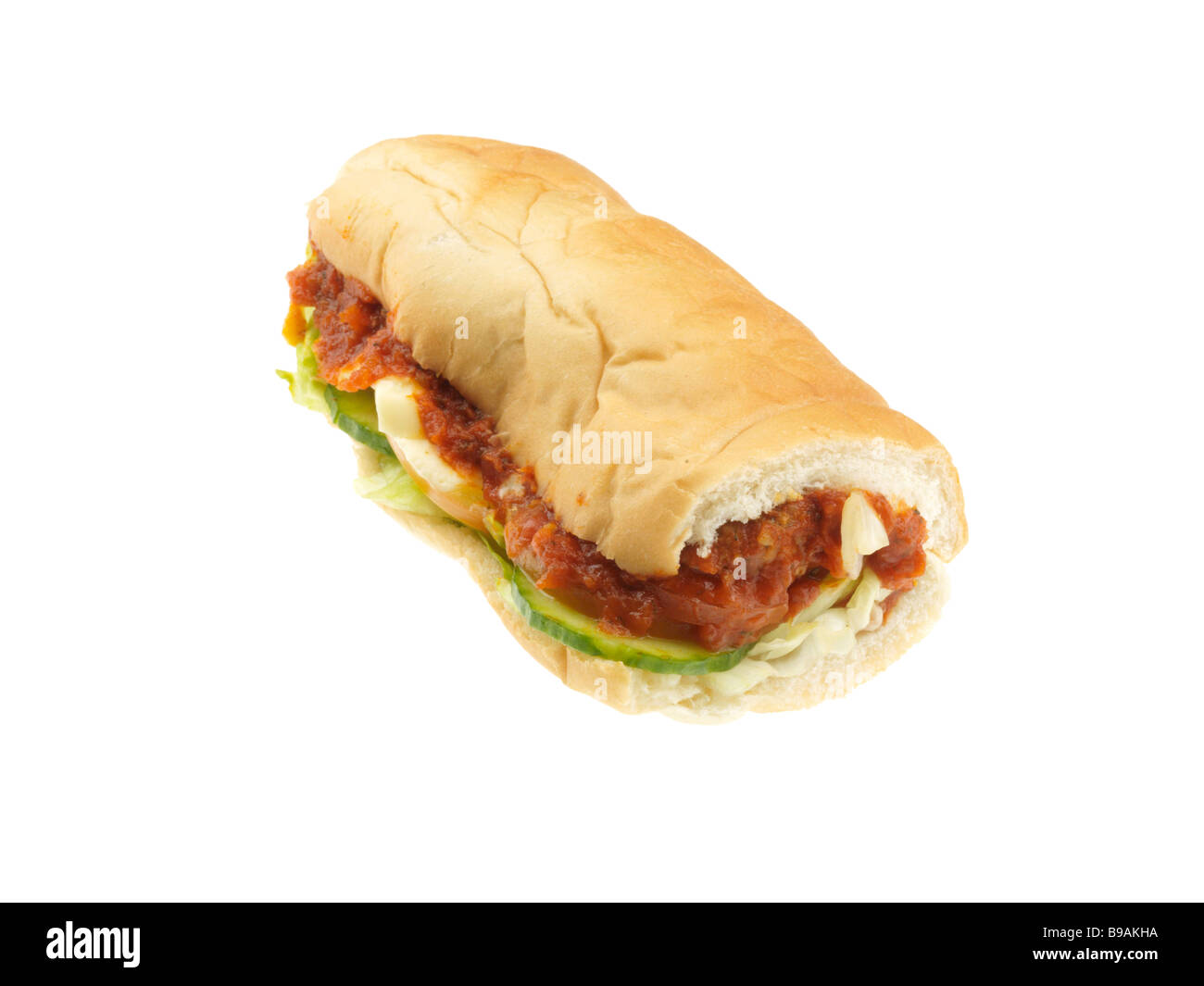 Sandwich di polpette Foto Stock