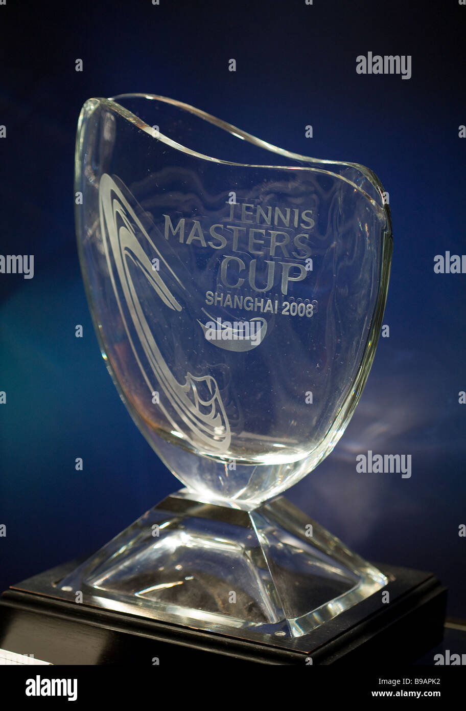 2008 Masters Cup Trofeo copia. Una copia di riserva del celebre trofeo di golf sul display in fabbrica. Foto Stock