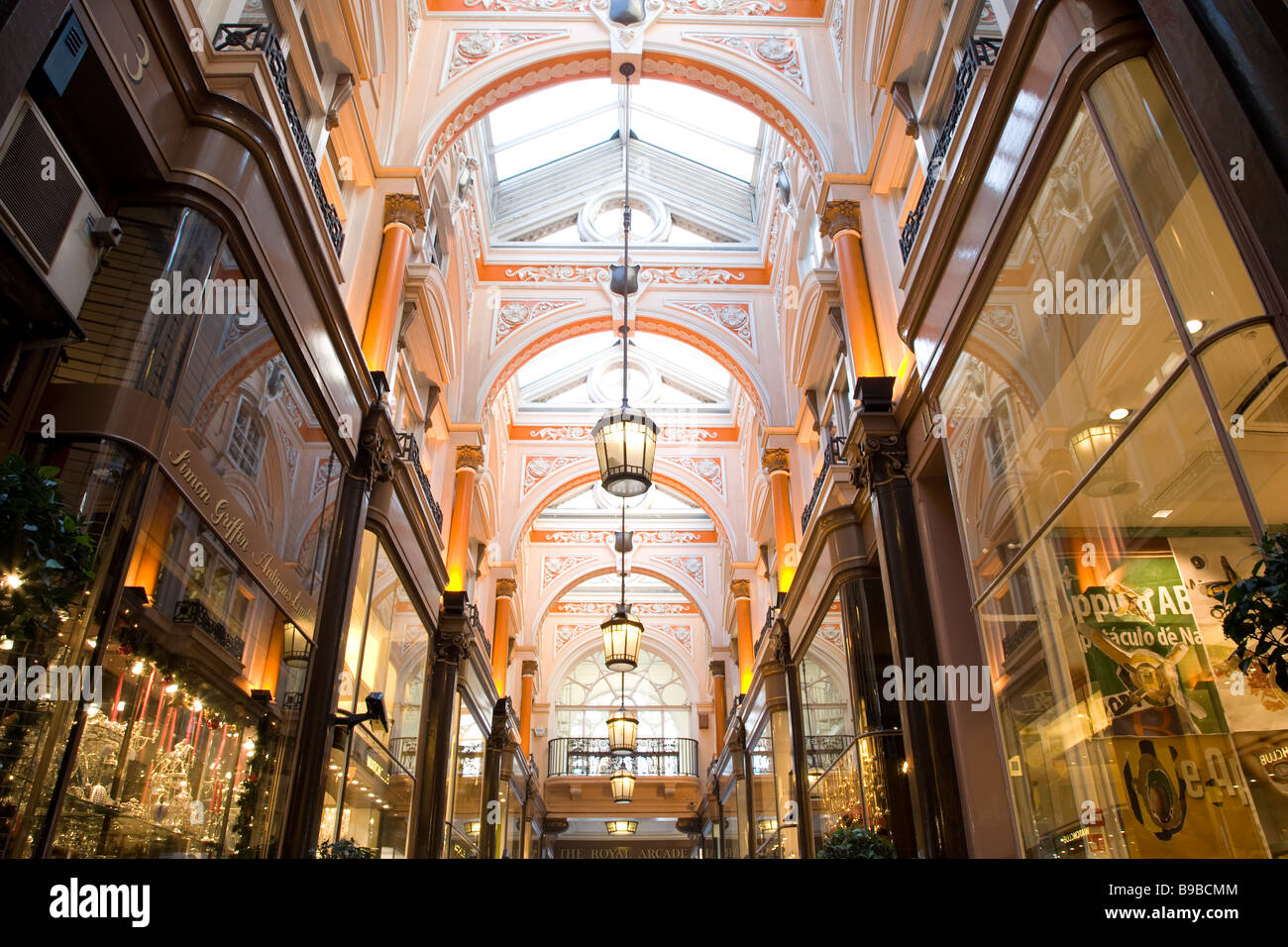 Royal Arcade, Old Bond Street, London REGNO UNITO Foto Stock