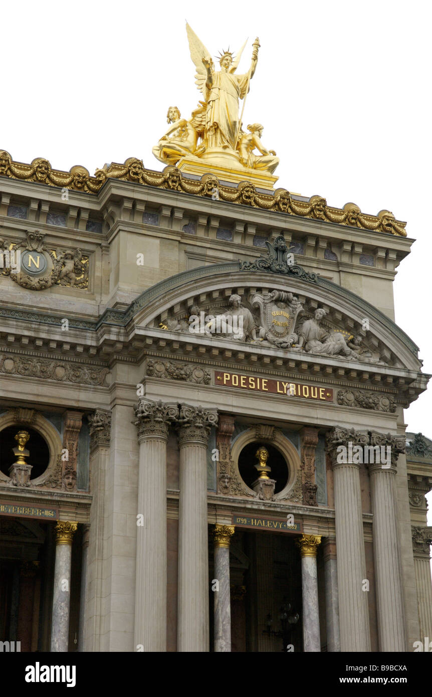 L'Accademia Nazionale di Musica dell'edificio di Parigi Francia Foto Stock