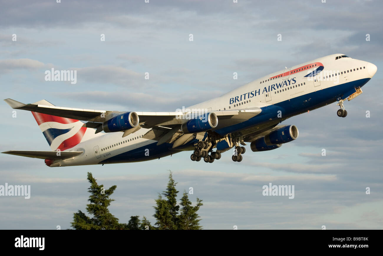 Boeing 747 400 Foto Stock