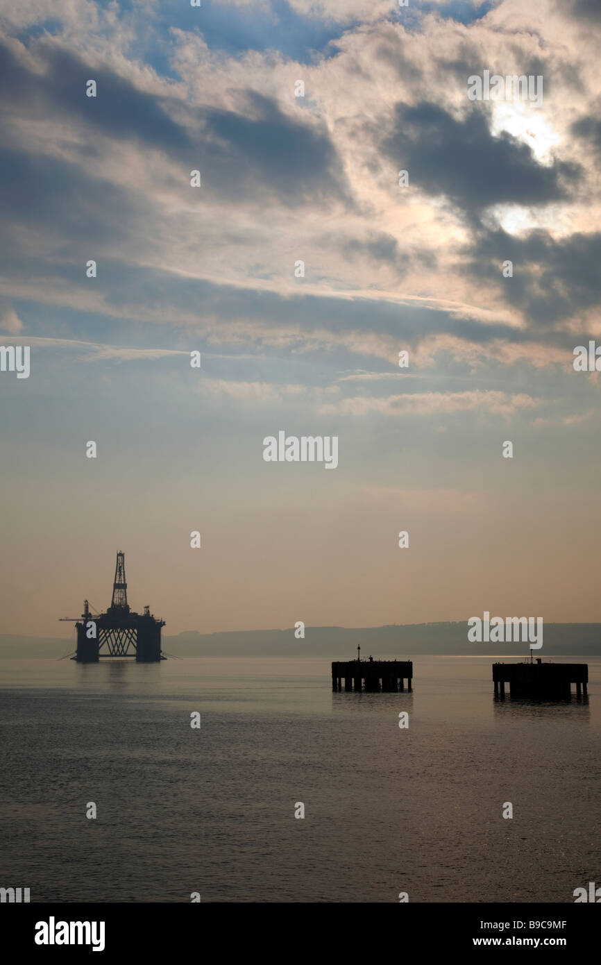 Invergordon, Cromarty Firth nel nord della Scozia, Regno Unito Foto Stock