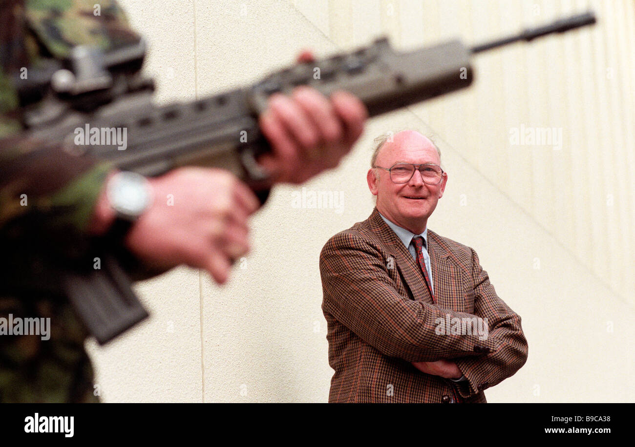 Thriller scrittore Gerald Seymour Foto Stock