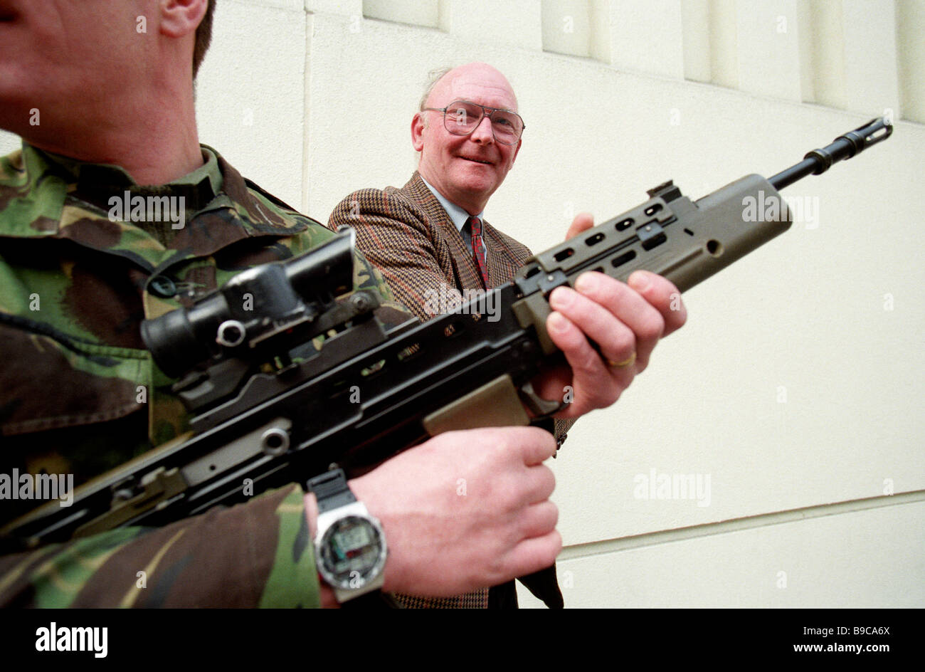Thriller scrittore Gerald Seymour Foto Stock