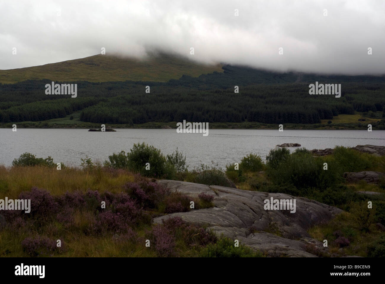 Loch Doon, Dumfries and Galloway, il sud-ovest della Scozia, Regno Unito Foto Stock