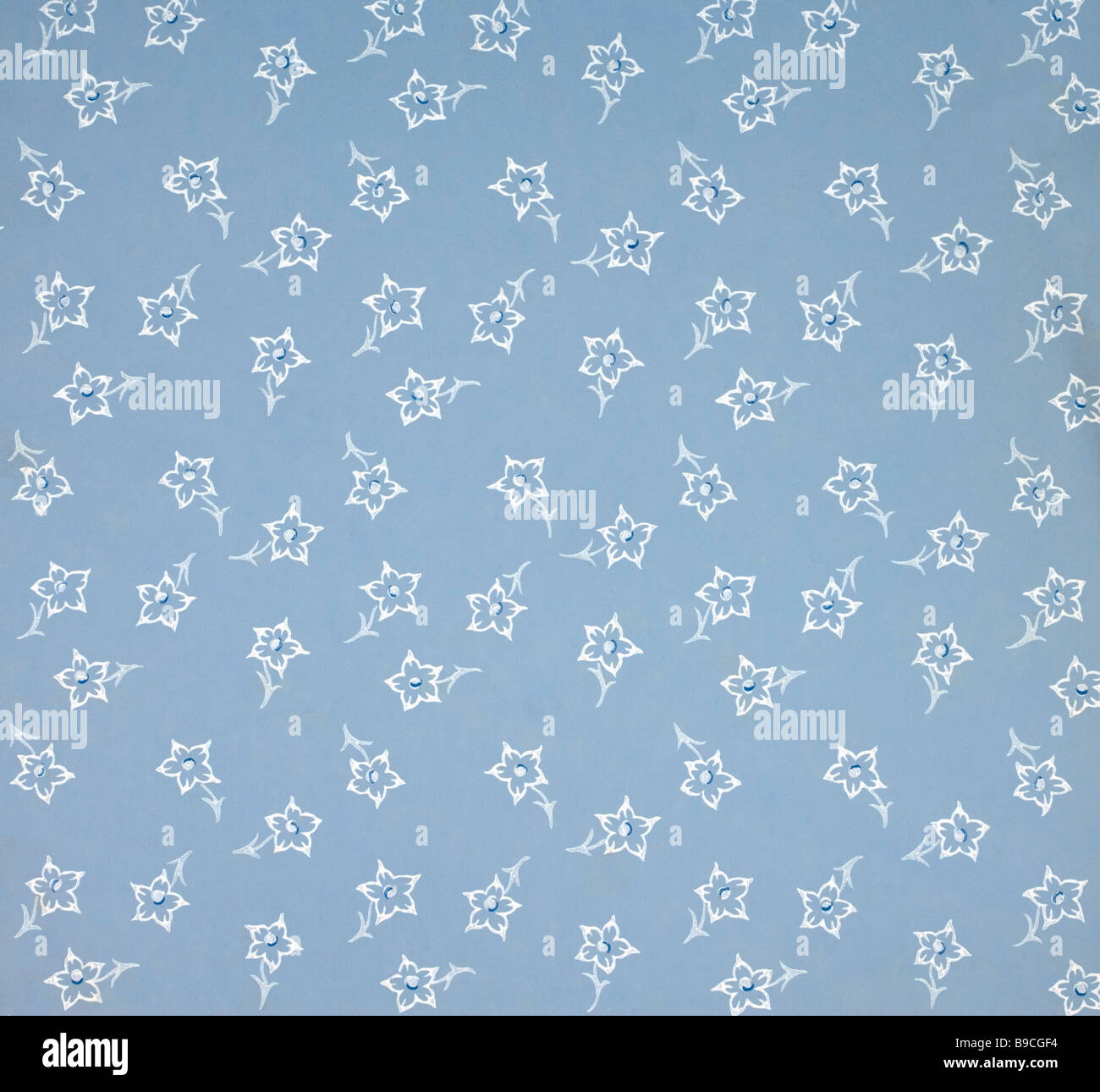 Carta da parati vintage Foto Stock