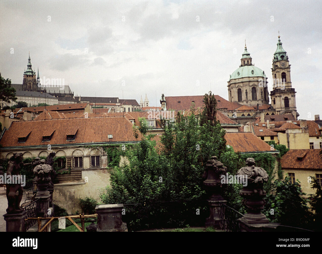 Mala Strana di Praga Foto Stock