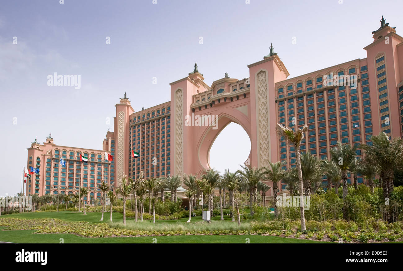 Atlantis Hotel, Palm Jumeirah, Dubai EMIRATI ARABI UNITI Foto Stock