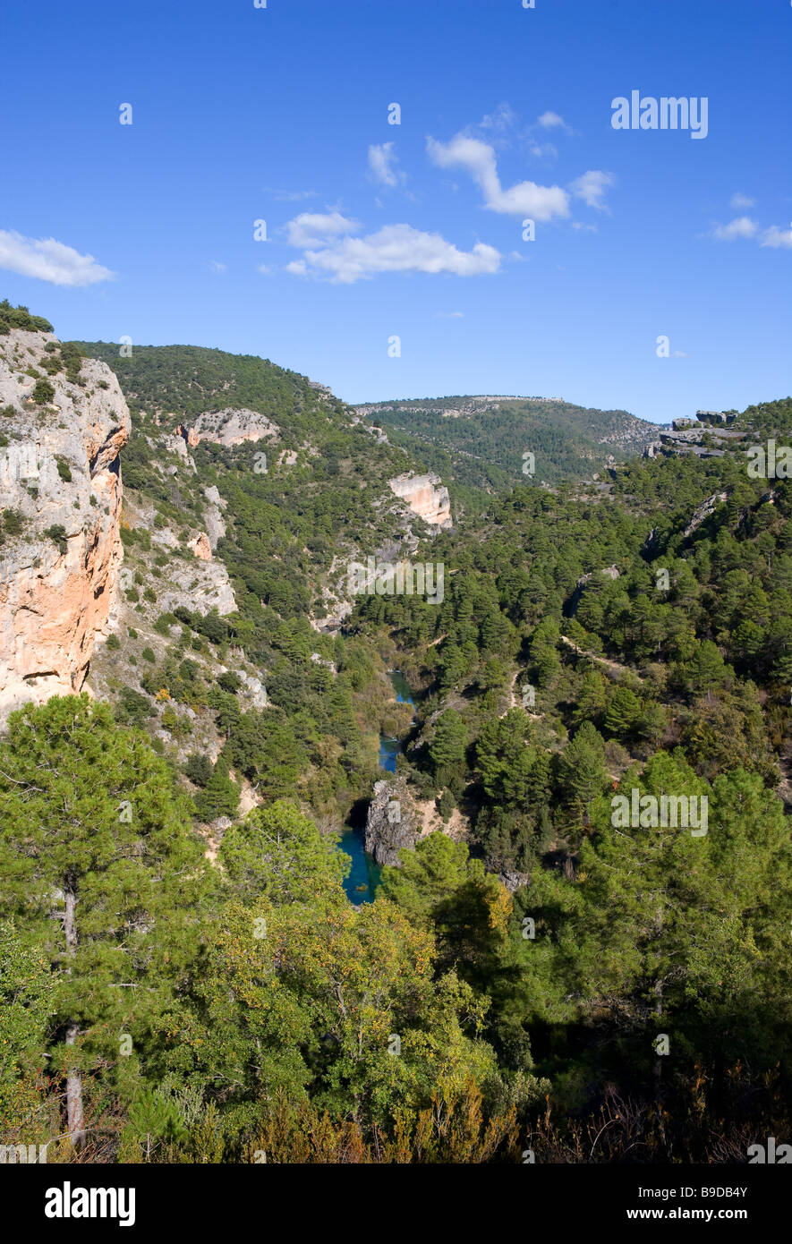 Spagna, Natura, ambiente, acqua, Cuenca, Castiglia La Mancha, parco naturale Foto Stock