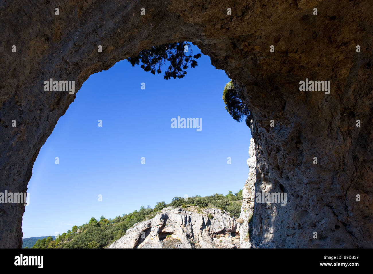 Spagna, Natura, ambiente, acqua, Cuenca, Castiglia La Mancha, parco naturale Foto Stock