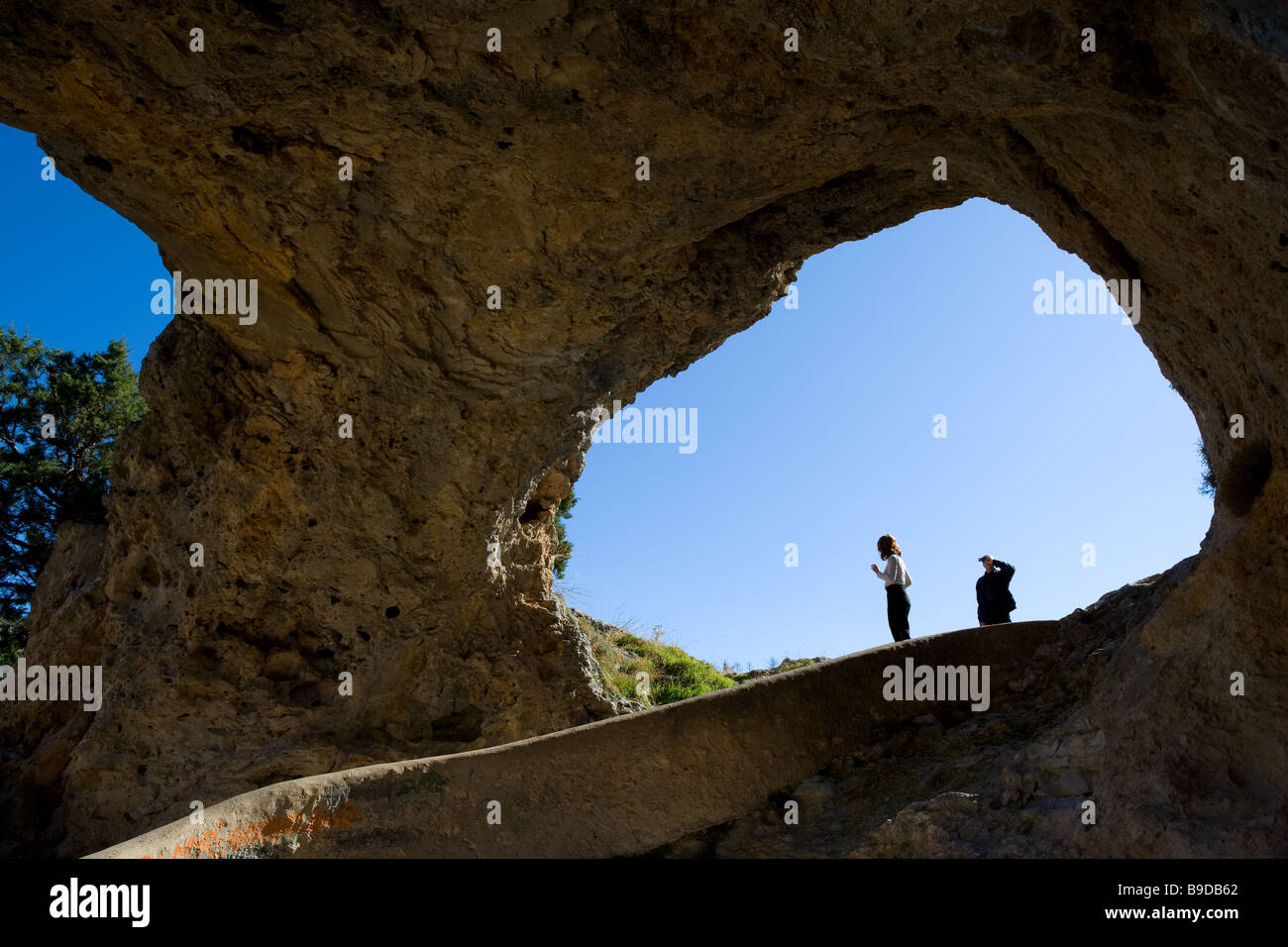 Spagna, Natura, ambiente, acqua, Cuenca, Castiglia La Mancha, parco naturale Foto Stock