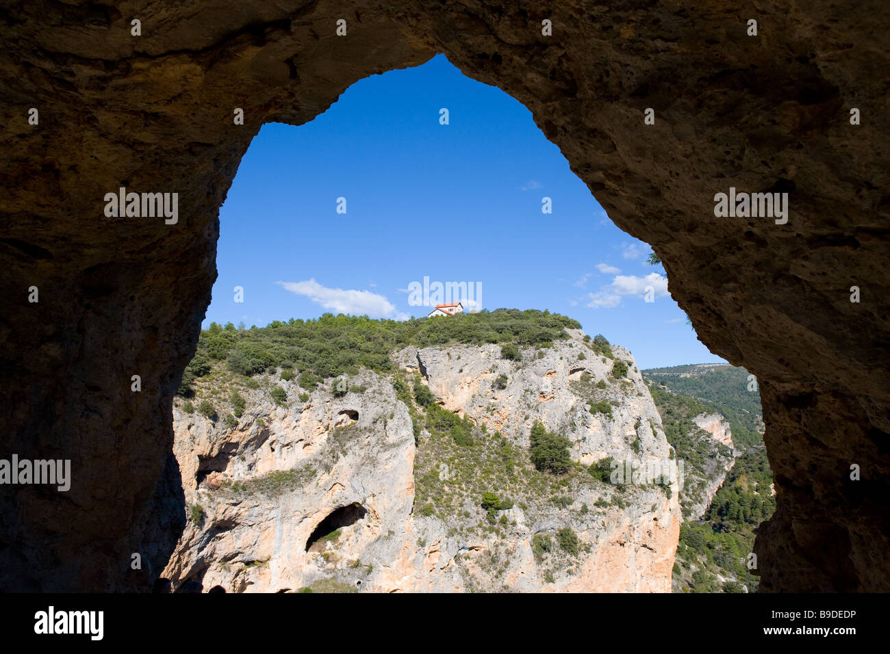 Spagna, Natura, ambiente, acqua, Cuenca, Castiglia La Mancha, parco naturale Foto Stock