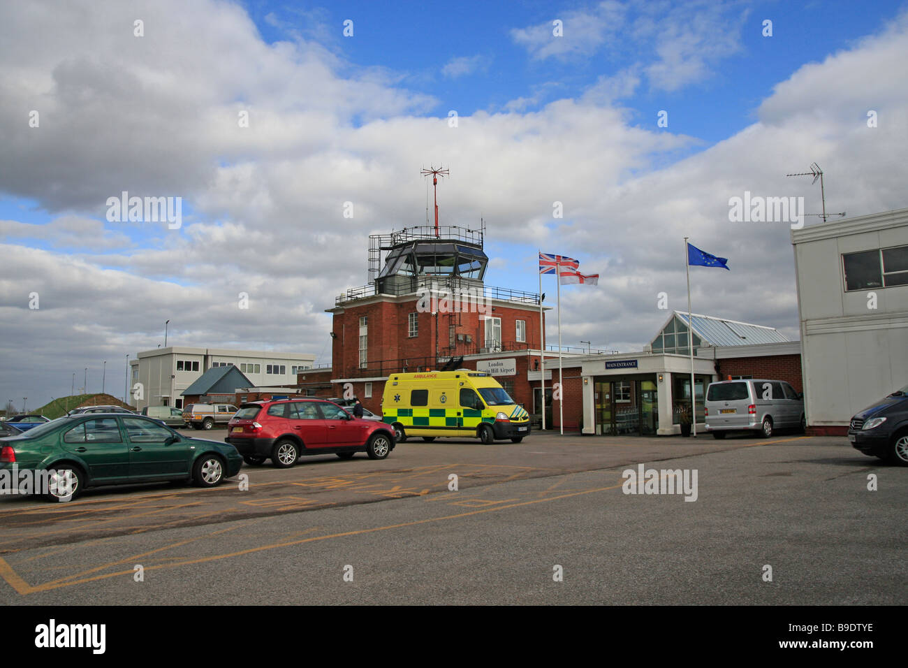 Biggin Hill Airport terminal Foto Stock
