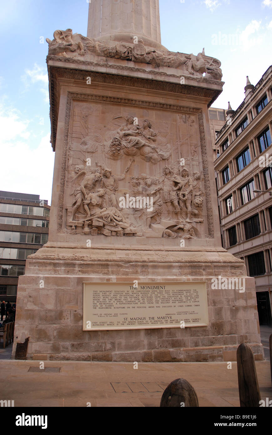 Il Signore sindaci del monumento di Londra Foto Stock