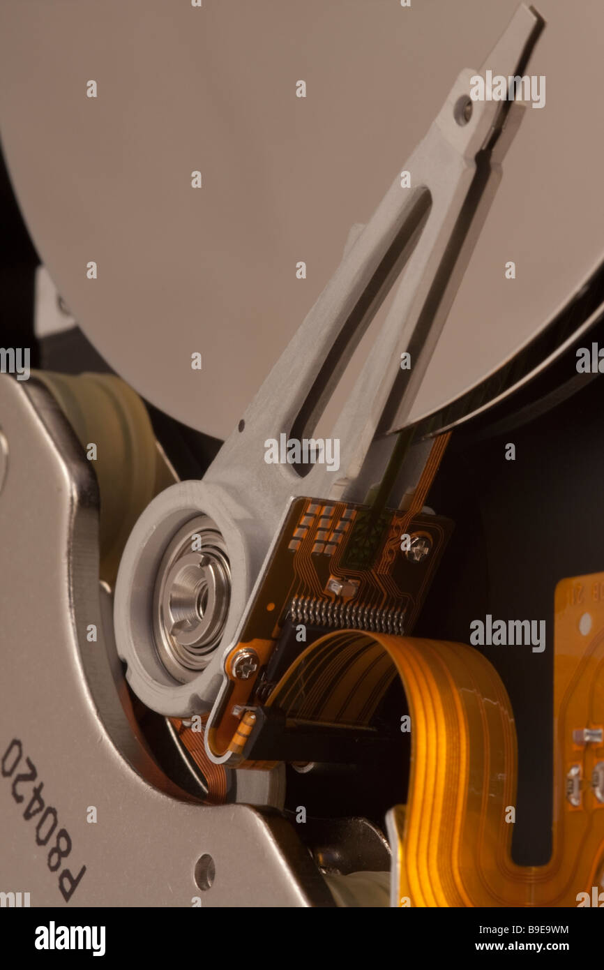 Stylist HD Controller all'interno di nastro magnete piatto lettere scheda PC Foto Stock