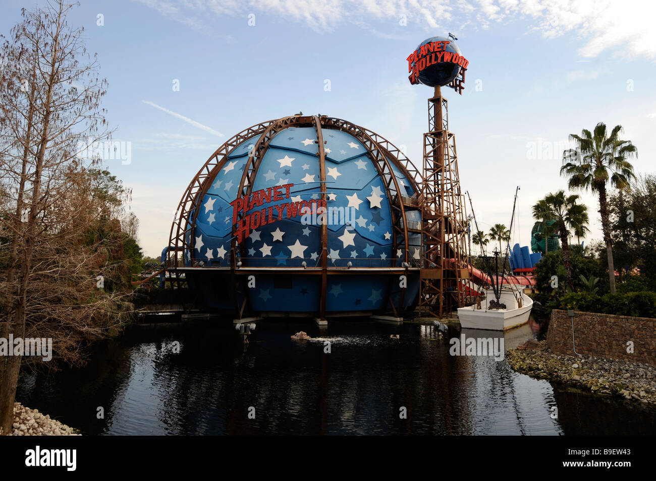 Planet Hollywood a Downtown Disney di Orlando in Florida Foto Stock