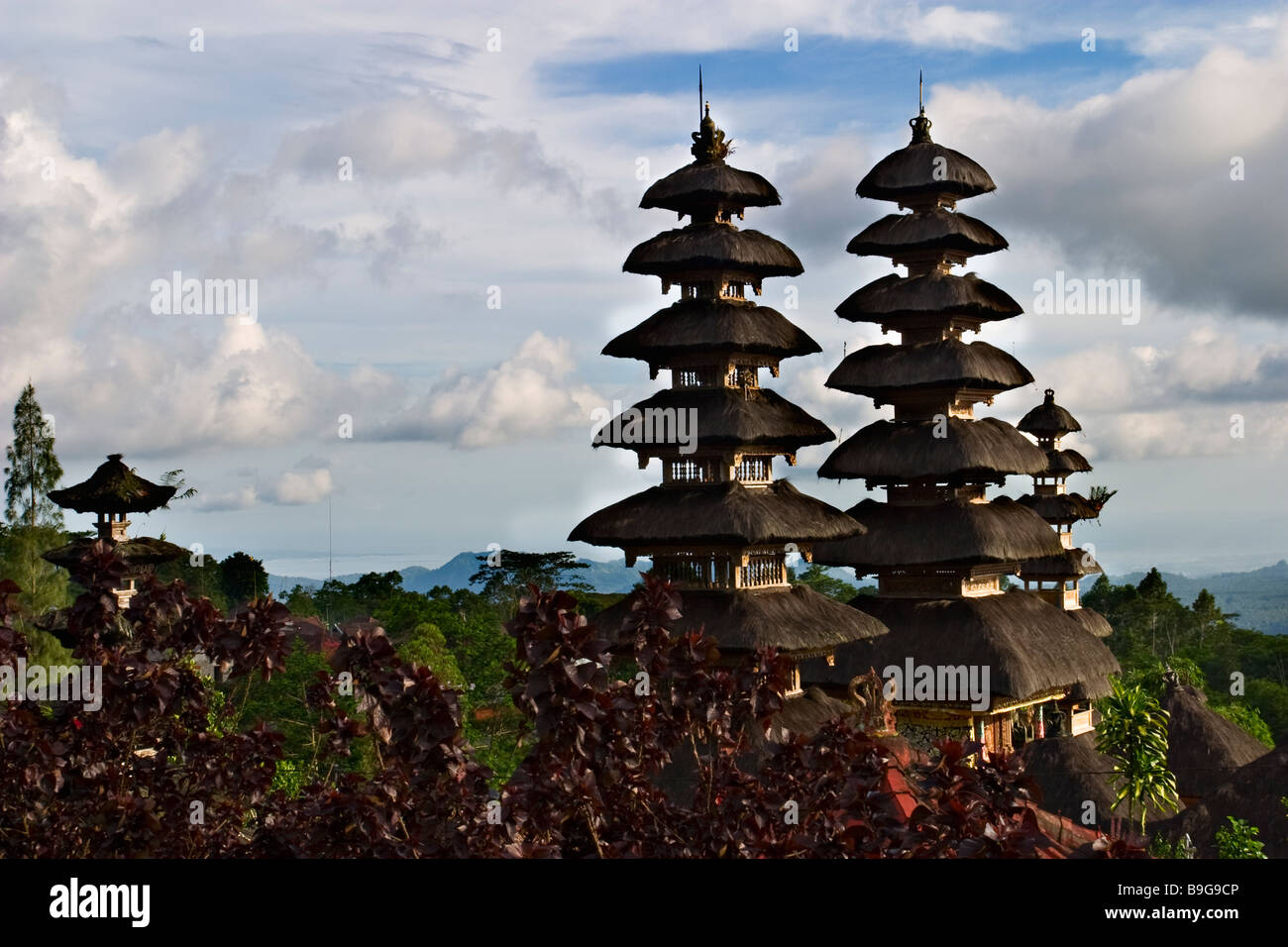 Pura Besakih Bali, Indonesia, Asia Foto Stock