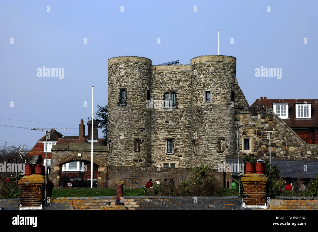 Ypres Tower, segala Foto Stock