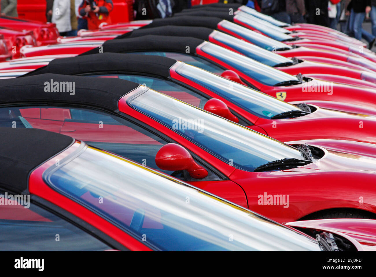 Ferrari F 360 Spyder, Ferrari Days 2008 Nuerburgring, Renania-Palatinato, Germania, Europa Foto Stock