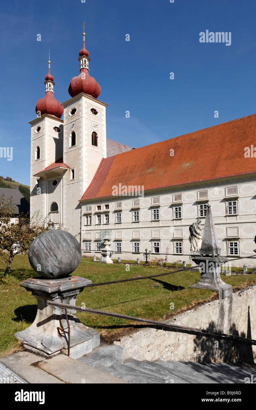 San Lambrecht monastero benedettino, Stiria, Austria, Europa Foto Stock