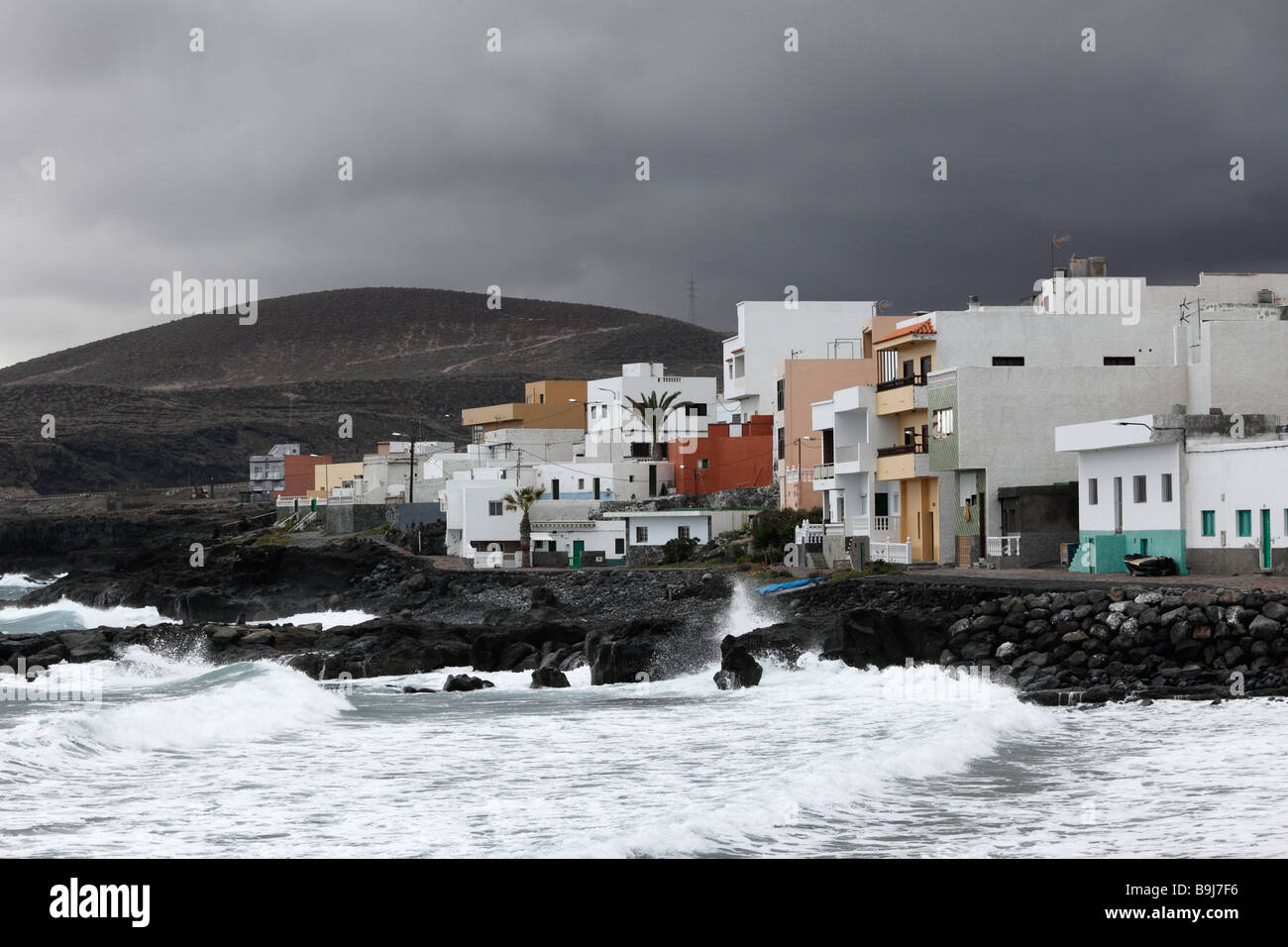Las Eras, costa meridionale di Tenerife, Isole Canarie, Spagna, Europa Foto Stock