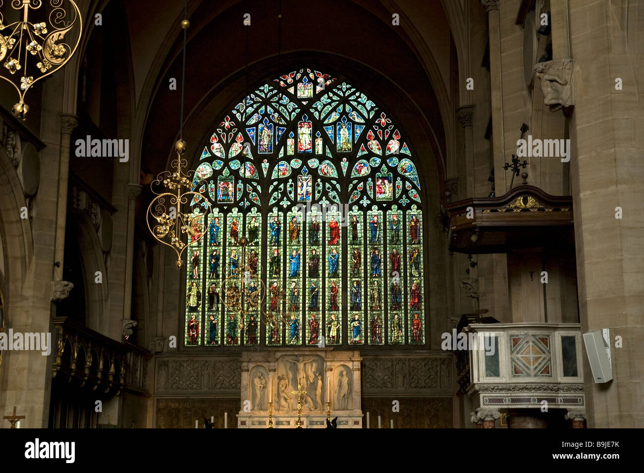 Chiesa della Santa Trinità. Sloan Street London Foto Stock