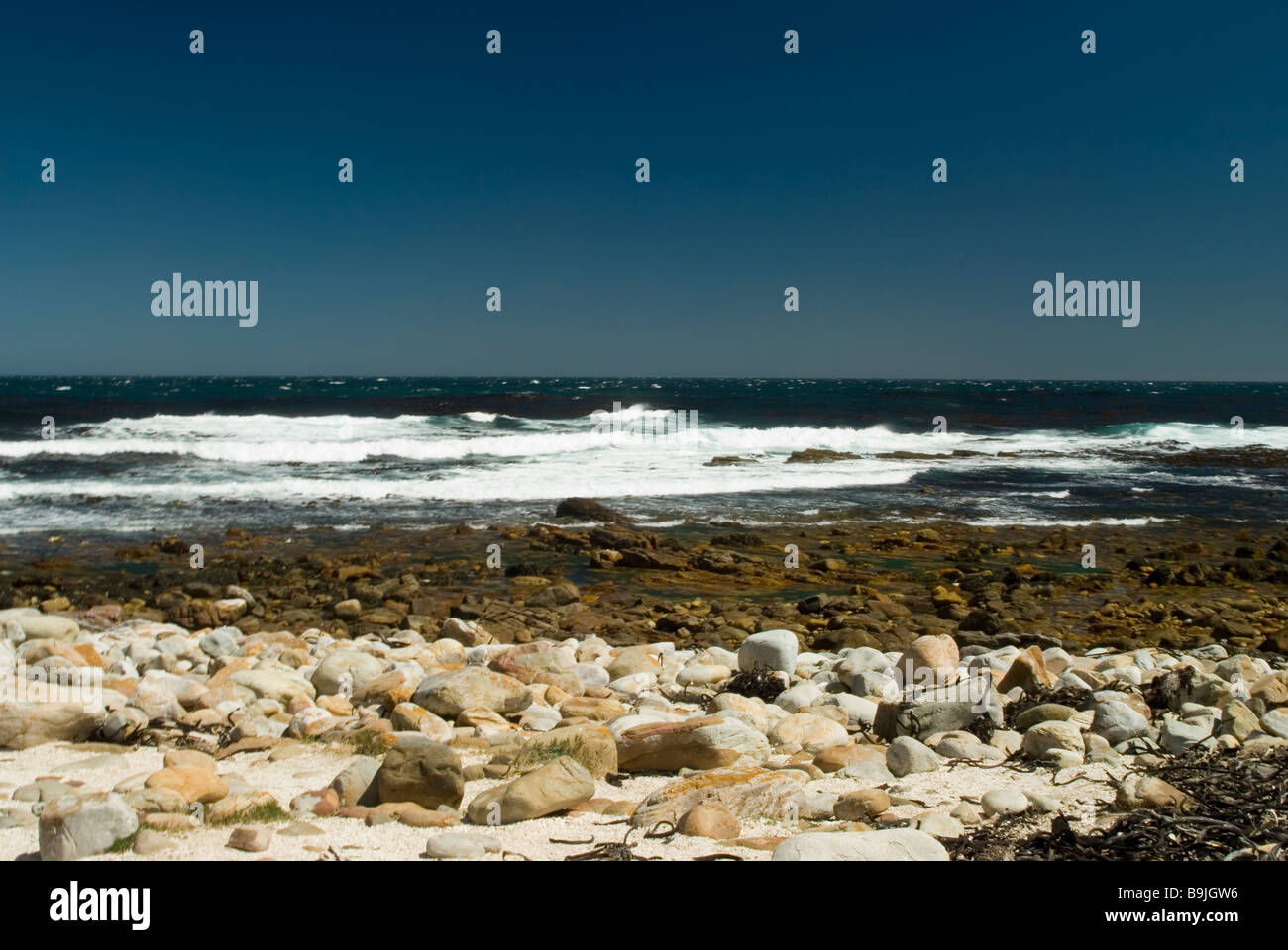 Vista dal Capo di Buona Speranza, Sud Africa Foto Stock