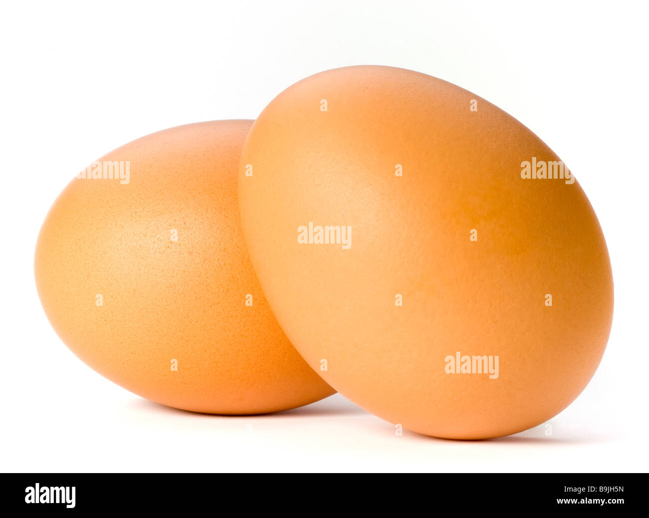 Due uova Foto Stock