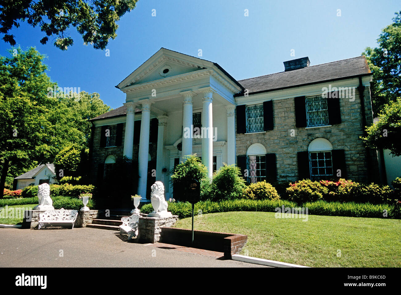 Stati Uniti, Tennessee, Memphis, Graceland, Elvis Presley 's home Foto Stock