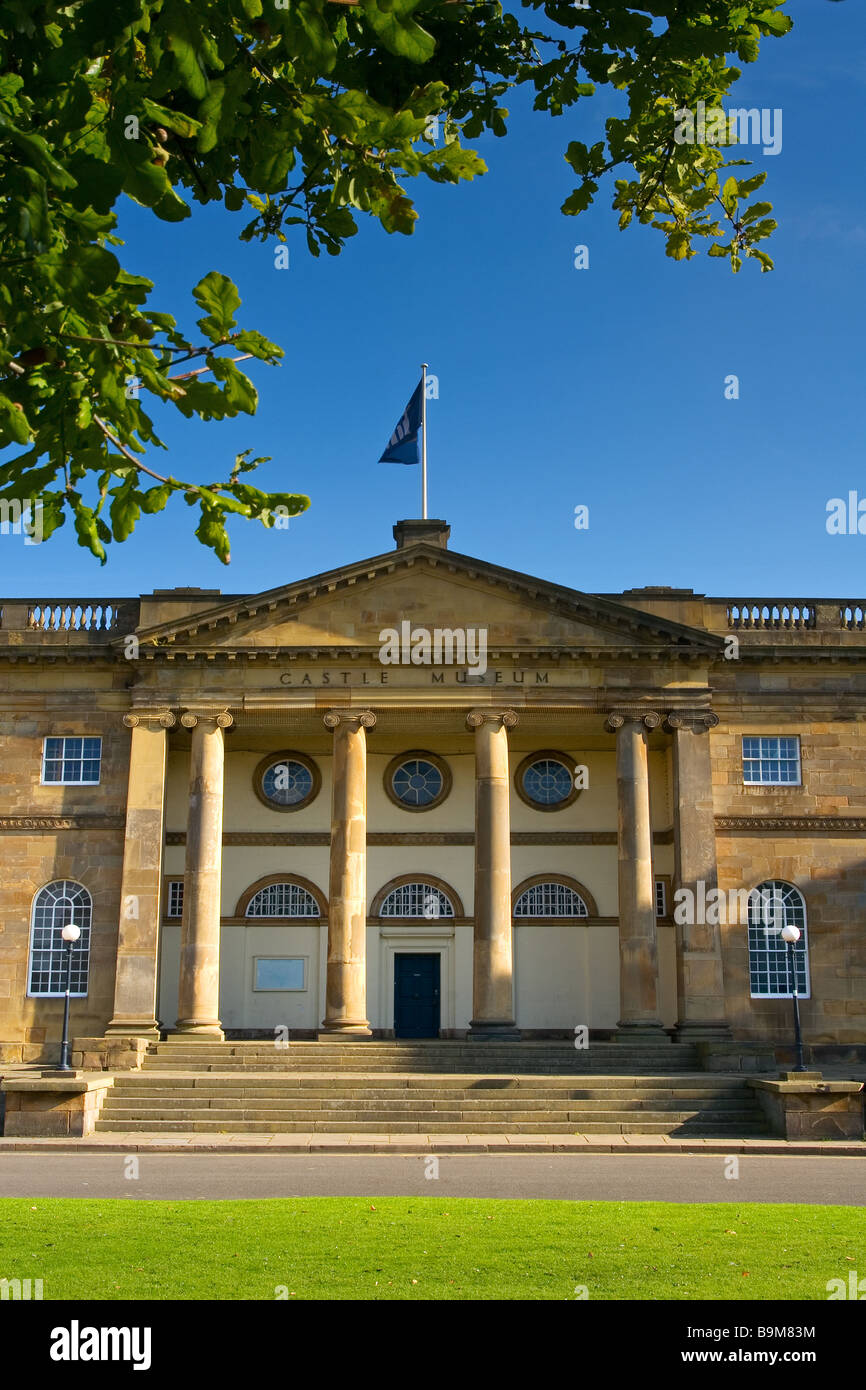 Museo del Castello di York nella città di York, North Yorkshire, Inghilterra Foto Stock