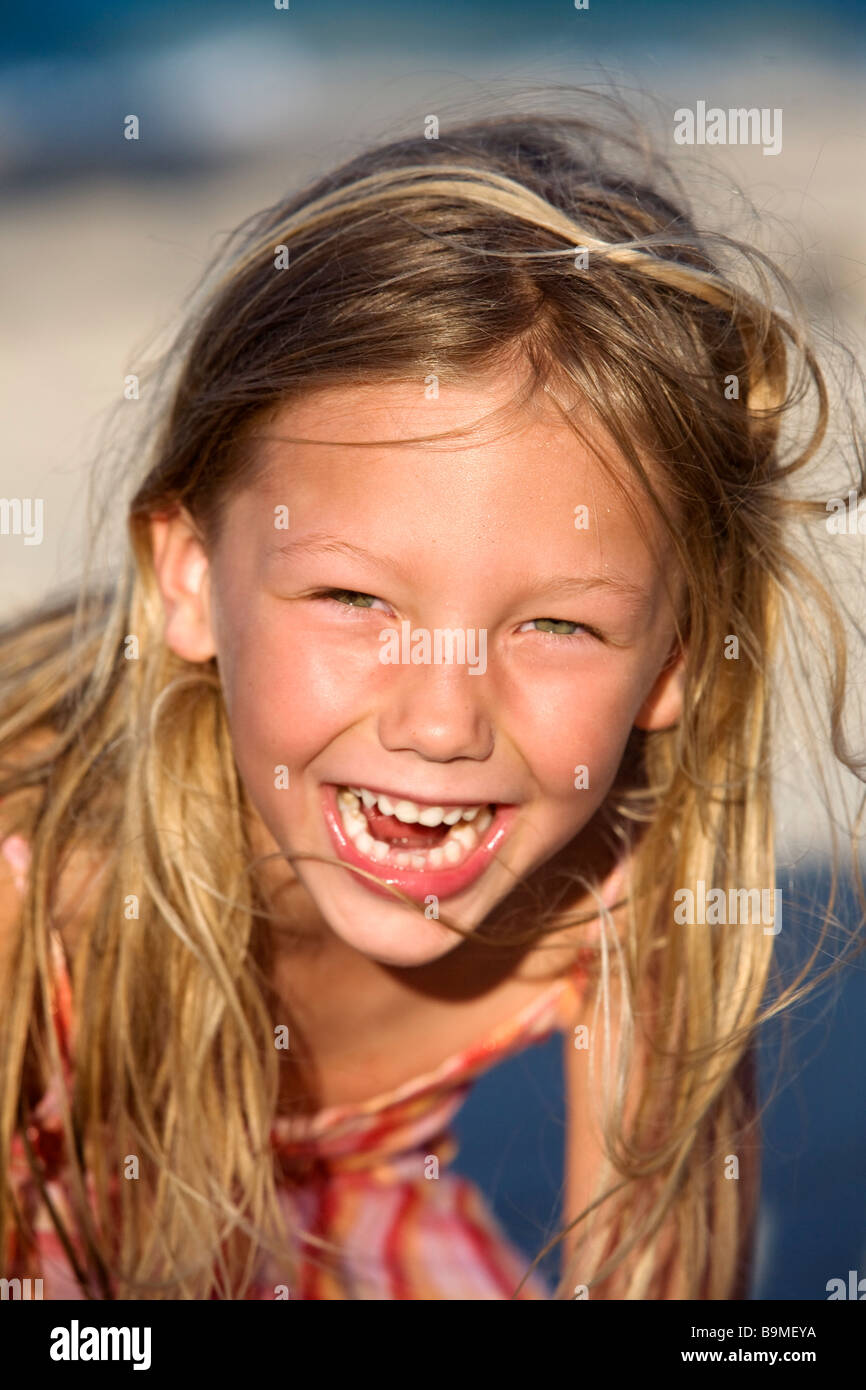 La Tunisia, Sud-est, Zarzis, Bambini Foto Stock